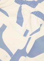 Raith Massira Patterned Woven Swim Shorts Cream