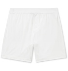 JAMES PERSE - Relaxed Elevated Lotus Jersey Boxer Briefs - White