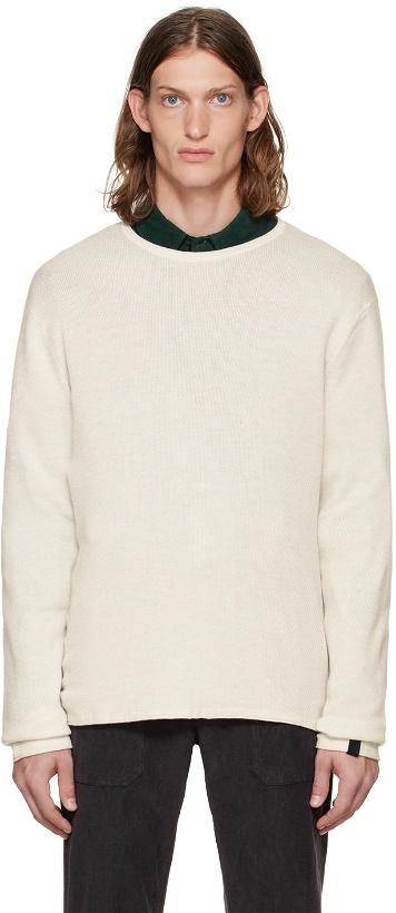 Photo: rag & bone Off-White Collin Sweater
