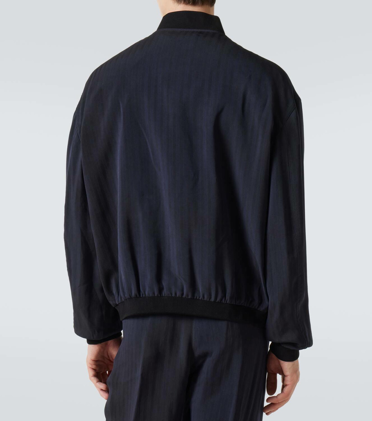 Giorgio Armani Twill bomber jacket