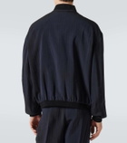 Giorgio Armani Twill bomber jacket