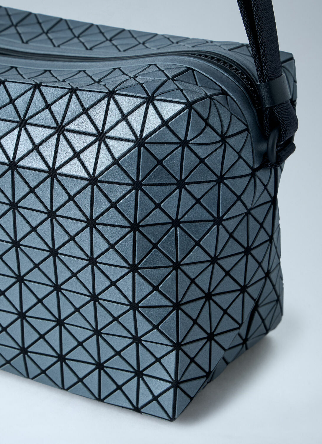 Bao Bao Issey Miyake Saddle Reflector Crossbody Bag