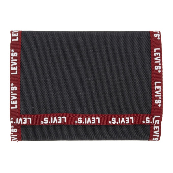 Photo: Levis Black and Red Logo Wallet
