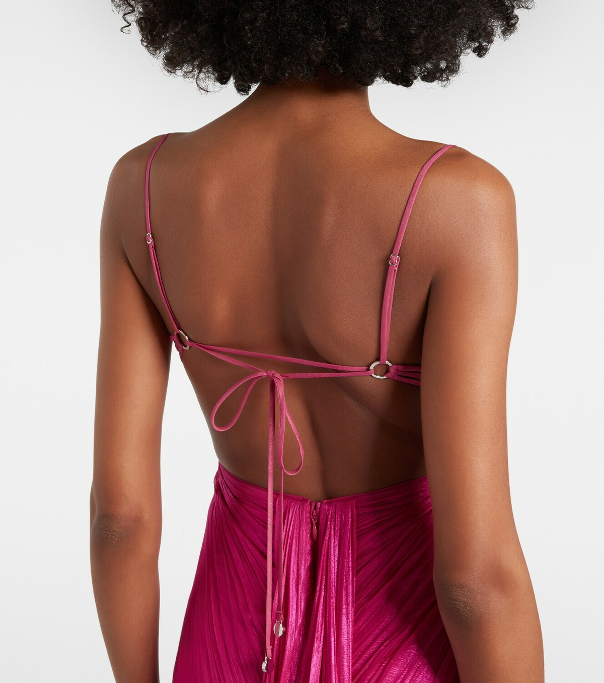 Maria Lucia Hohan Lupita draped silk gown