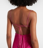 Maria Lucia Hohan Lupita draped silk gown