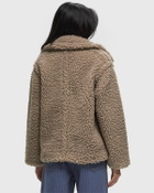 Ugg  Gertrude Short Teddy Coat Grey Coats