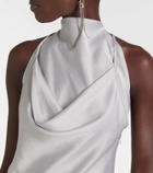 Y/Project Satin maxi dress