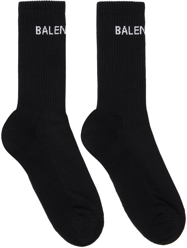 Photo: Balenciaga Black Tennis Socks