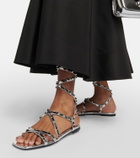 Valentino Garavani Rockstud leather gladiator sandals