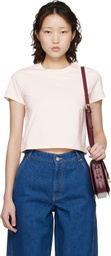 Maison Kitsuné Pink Baby Fox Baby T-shirt