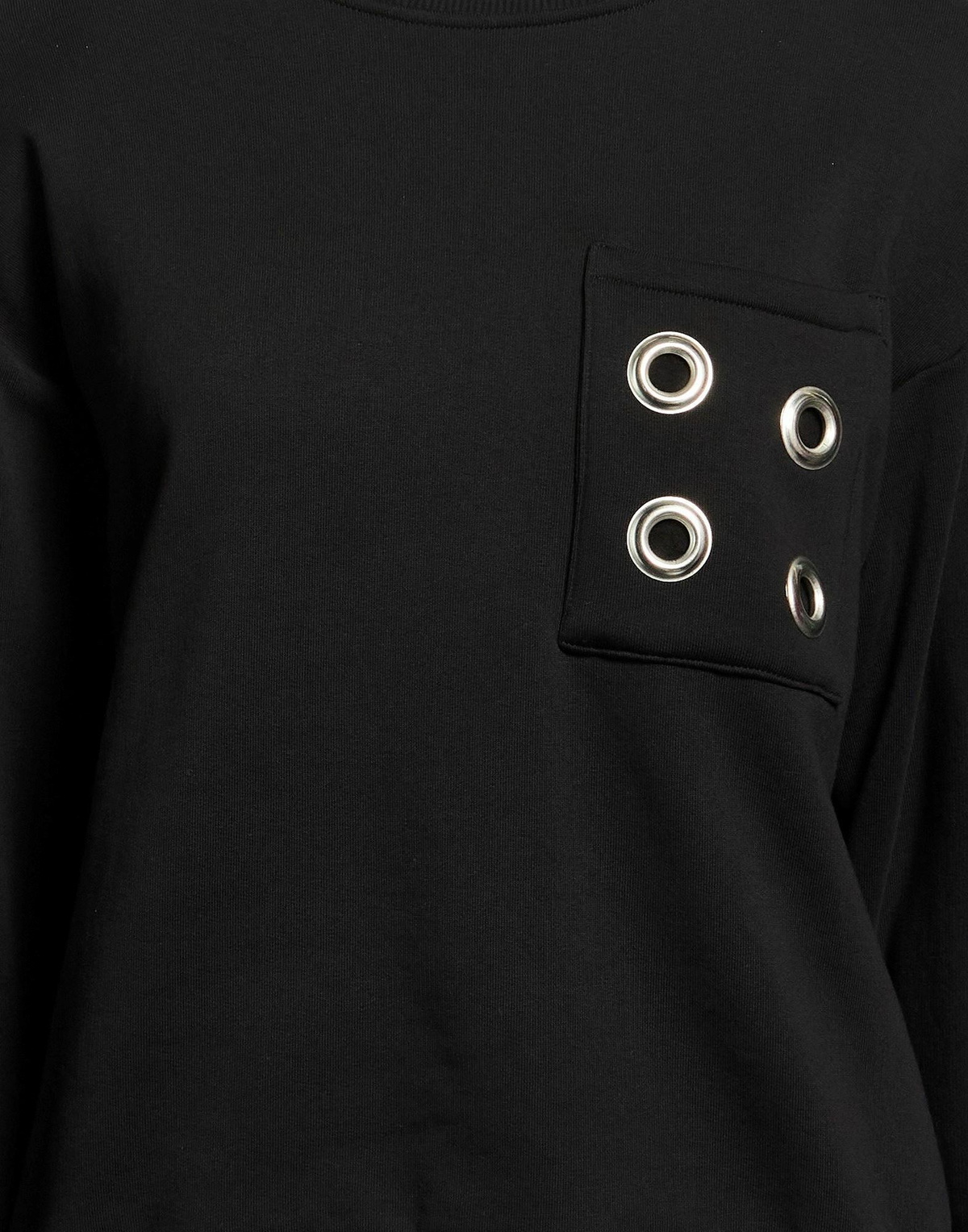 Shoe Womens Sweatshirt in Black