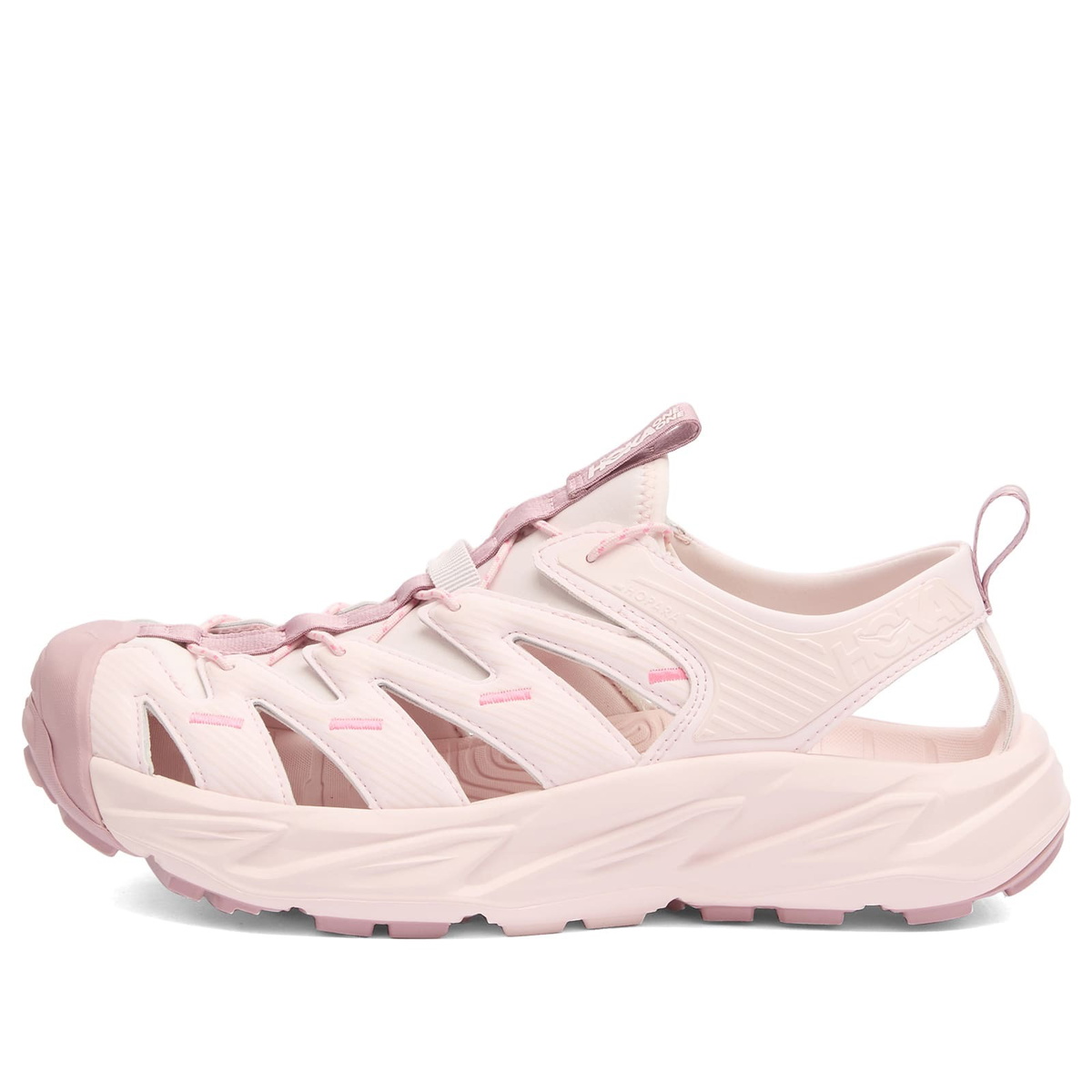 HOKA ONE ONE U Hopara Sneaker in Rose Tea/Neon Rose