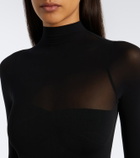 Wolford Infinite Wrap sheer bodysuit
