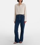 The Row Sisilia silk shirt