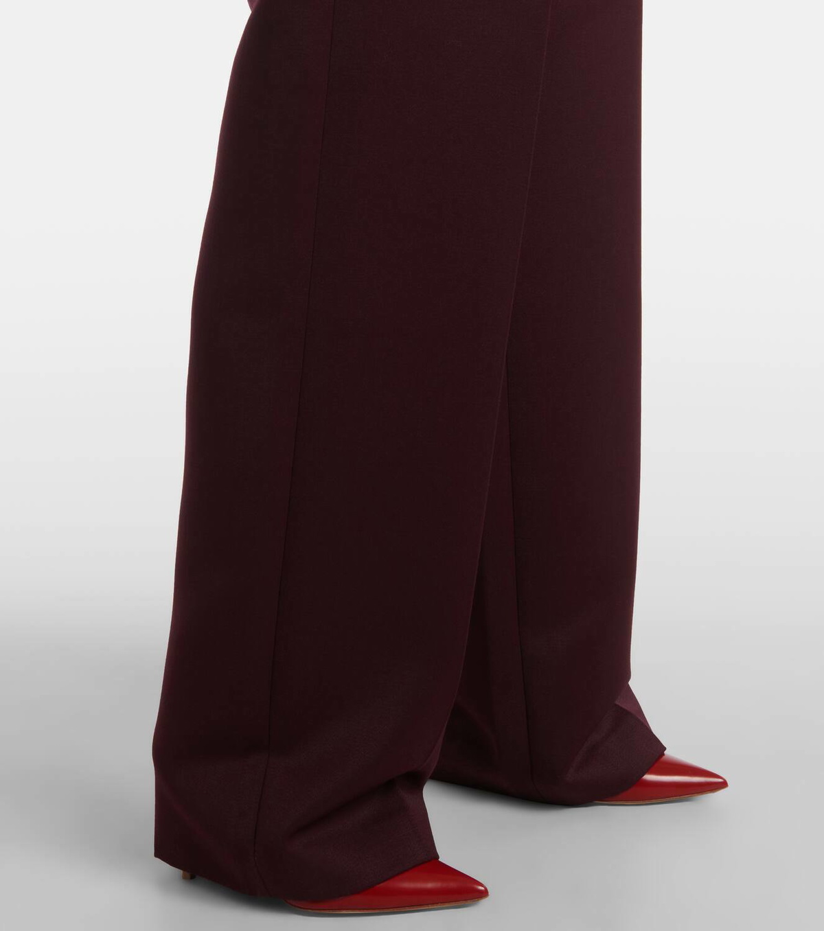 Alex Perry High-rise wide-leg pants