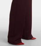 Alex Perry High-rise wide-leg pants