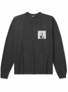 Enfants Riches Déprimés - Yearbook Printed Cotton-Jersey T-Shirt - Black
