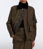 Sacai Cotton-blend blouson jacket