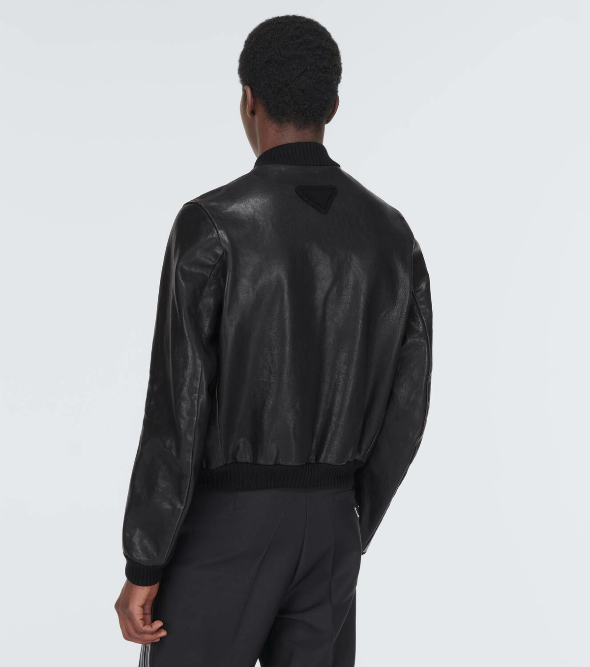 Prada Bomber leather jacket