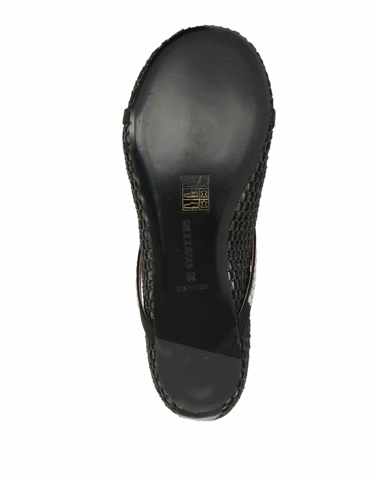 D'accori Womens Ballet flats in Black