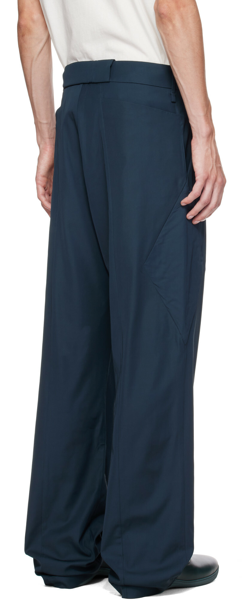 Kiko Kostadinov Blue Erdiko Trousers