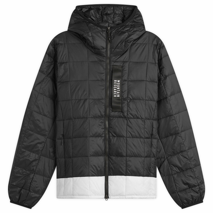 Photo: Taion Men's x Mountain Research Down Zip Parka Jacket in Black