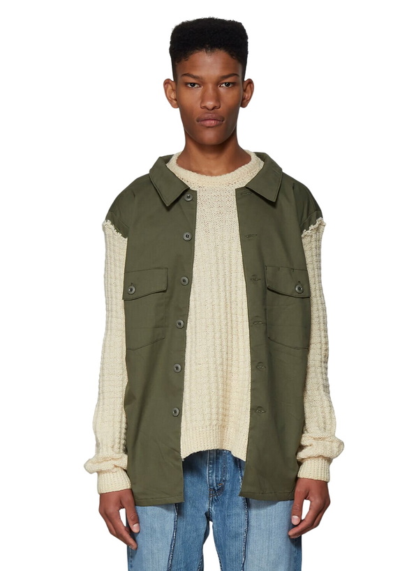 Photo: Bonum Contrast Panel Sweater