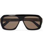 DUNHILL - D-Frame Acetate Sunglasses - Black