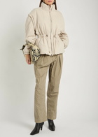 Isabel Marant étoile Dastyni Detachable-sleeve Padded Coat Ecru