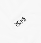 Hugo Boss - Slim-Fit Logo-Embroidered Stretch Cotton-Jersey T-Shirt - Neutrals