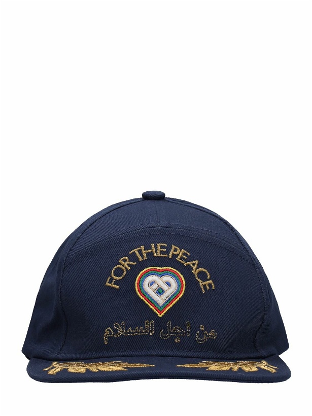 Photo: CASABLANCA - For The Peace Embroidered Baseball Cap