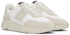 Axel Arigato White & Beige Genesis Vintage Sneakers