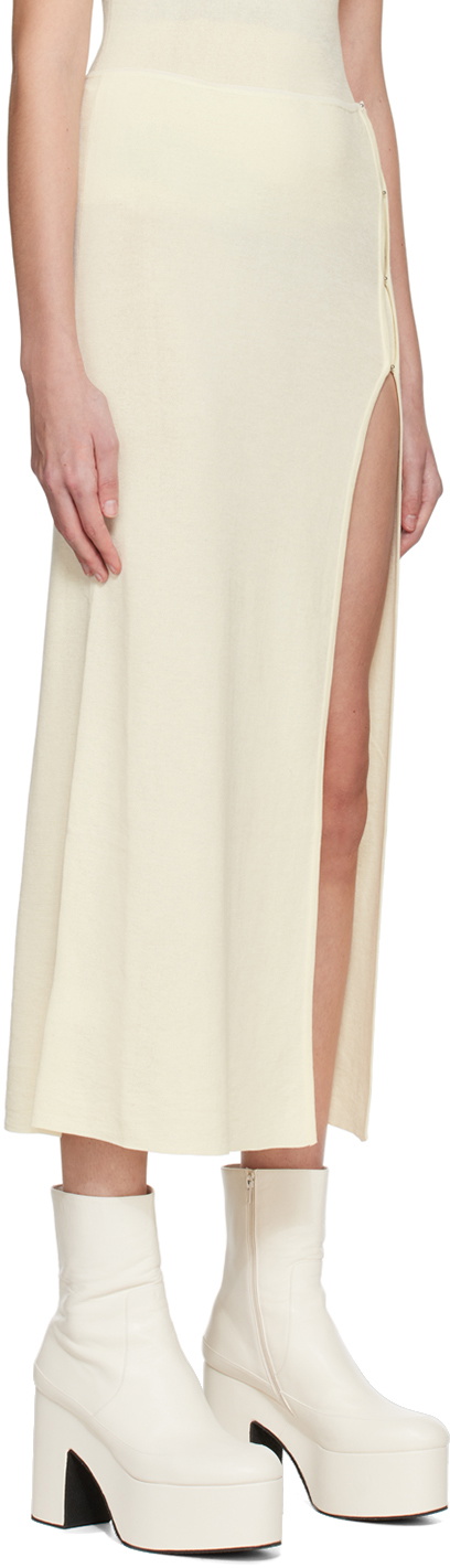 BEC + BRIDGE Off-White Sorrento Midi Skirt