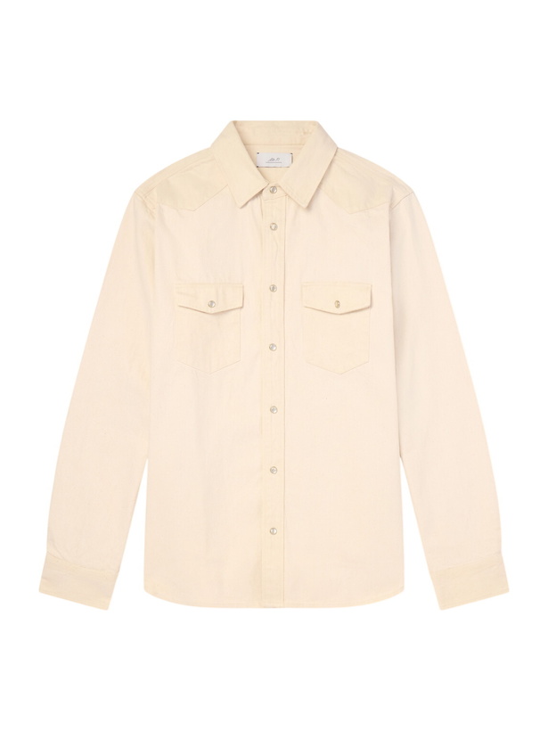 Photo: Mr P. - Western Denim Shirt - Neutrals