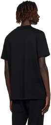 Fred Perry Black Ringer T-Shirt