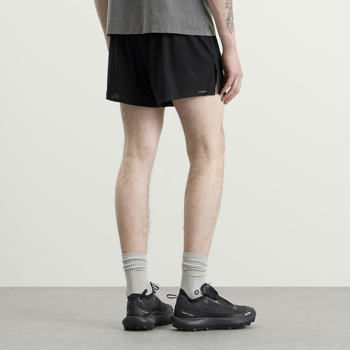Satisfy Men's Space-O 2.5 Shorts in Black
