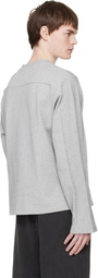 Entire Studios Gray Heavy Long Sleeve T-shirt