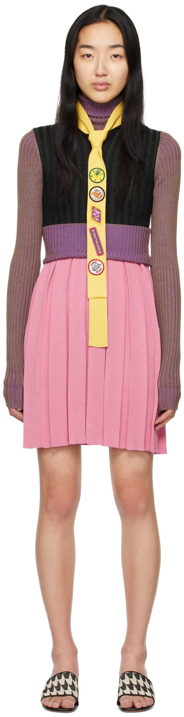 Cormio SSENSE Exclusive Pink Sachikiko Midi Dress