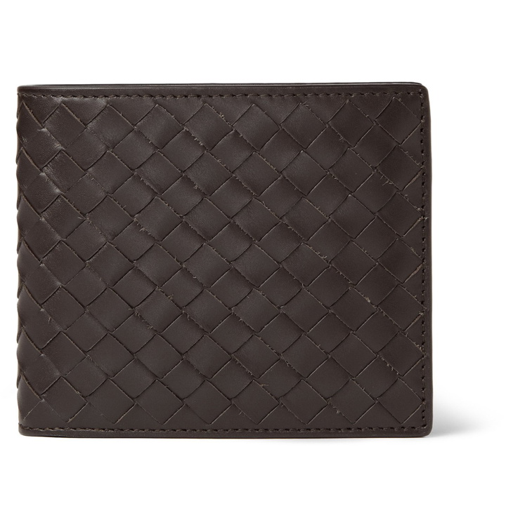 Photo: Bottega Veneta - Intrecciato Leather Billfold Wallet - Brown