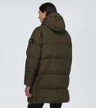 Stone Island Hooded down coat