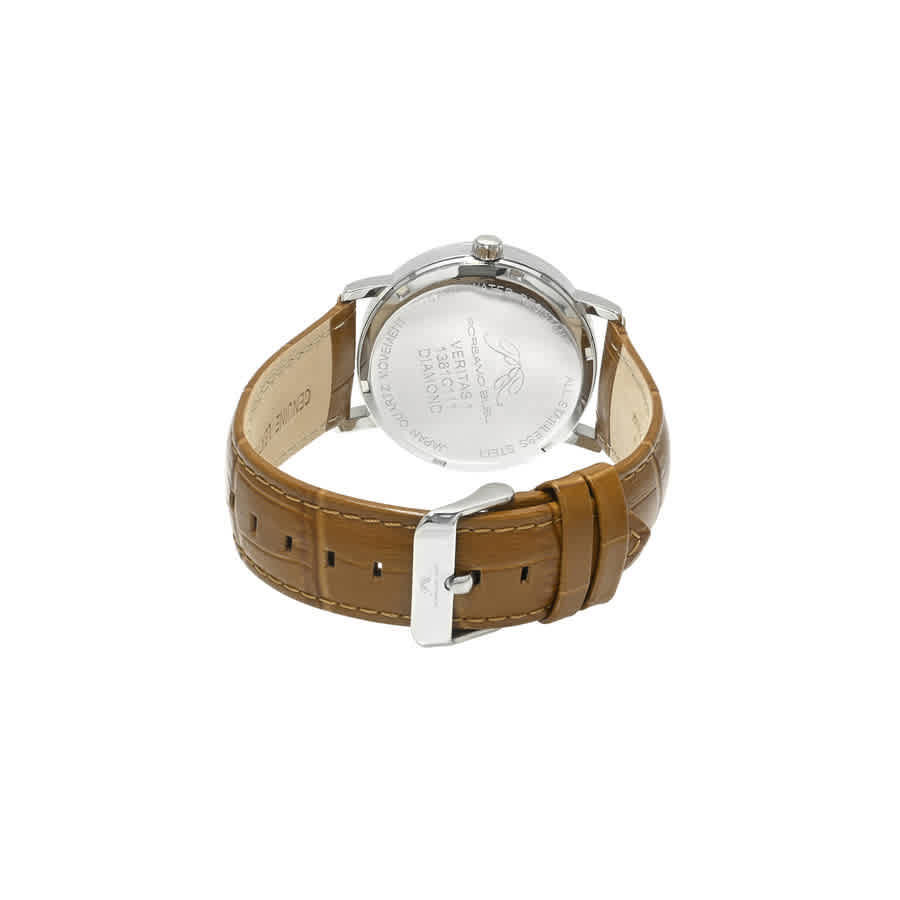 Porsamo Bleu Veritas 1 Quartz White Dial Mens Watch 1361CVEL