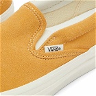 Vans Vault Men's OG Slip-On 59 LX Sneakers in Suede Yellow