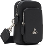 Vivienne Westwood Black Phone Crossbody Pouch