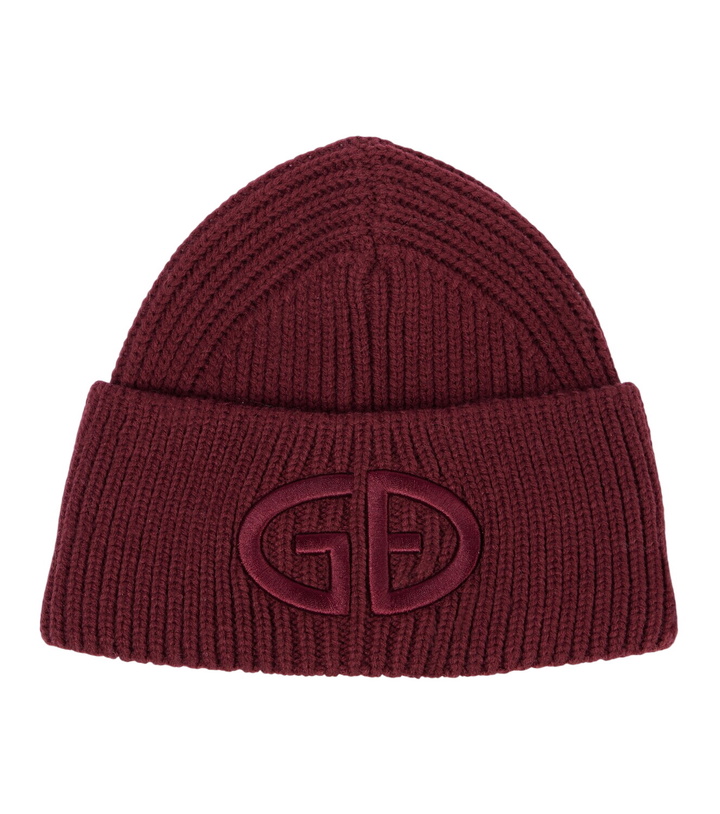 Photo: Goldbergh Valerie logo ribbed-knit beanie
