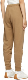 Totême SSENSE Exclusive Tan Organic Cotton Lounge Pants