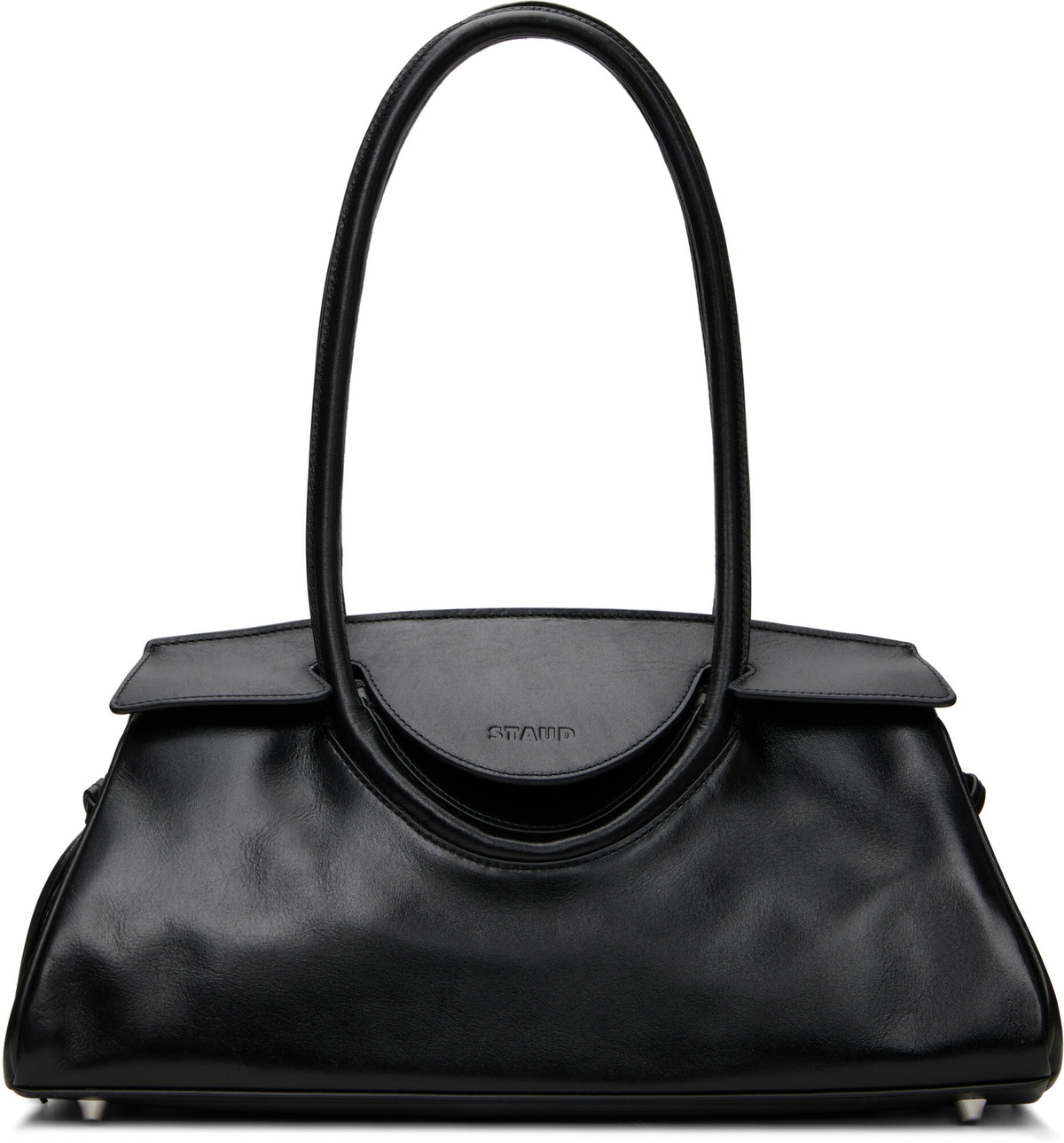 Staud Black Maude Shoulder Bag