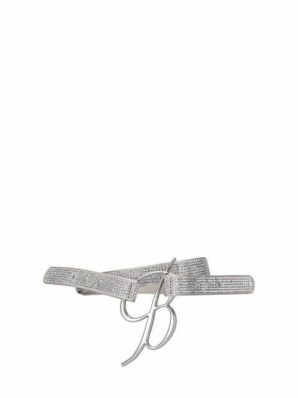 Photo: BLUMARINE - Logo Embellished Belt