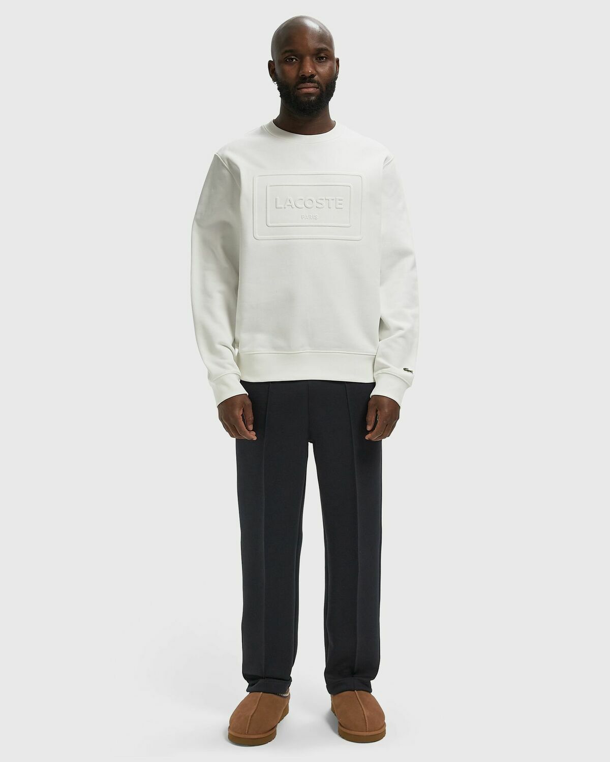 Embossed Fleece Sweatshirt