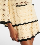 Zimmermann Aster crochet cotton top