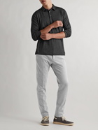 Incotex - Slim-Fit Double-Faced Cotton-Blend Trousers - Gray